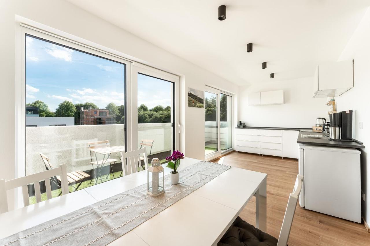 Gemuetliches Und Lichtdurchflutetes Penthouse Mit Sternenhimmelblick, Boxspringbett Und Terrasse - Gute Anbindung An Die Innenstadt カッセル エクステリア 写真